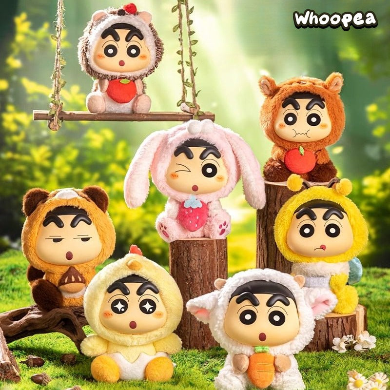 Crayon Shin-chan V2 Q Animal Series Plush Blind Box