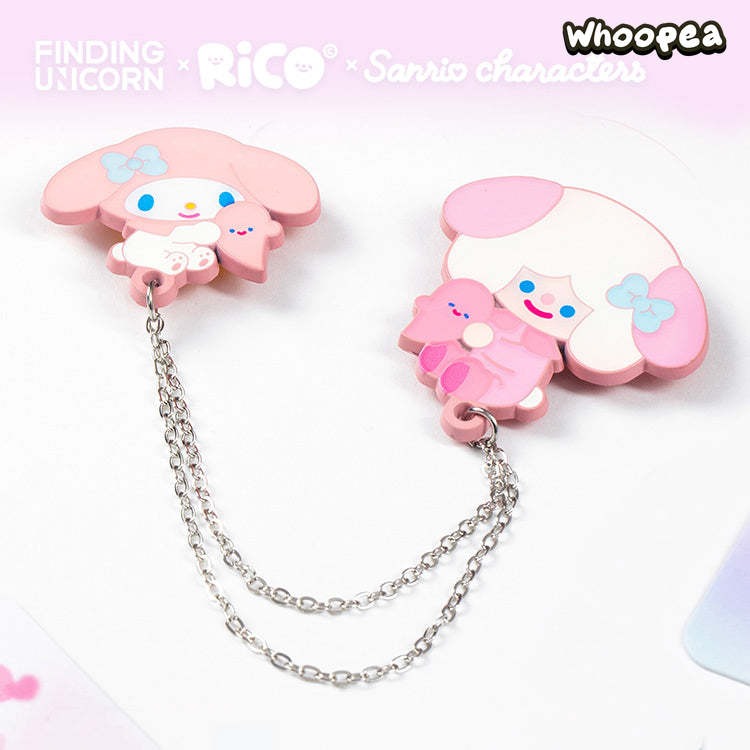 SANRI0 Happy Paradise Present Series Badge Blind Box