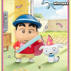 Crayon Shin-chan Retro Shiro Series Figure Blind Box
