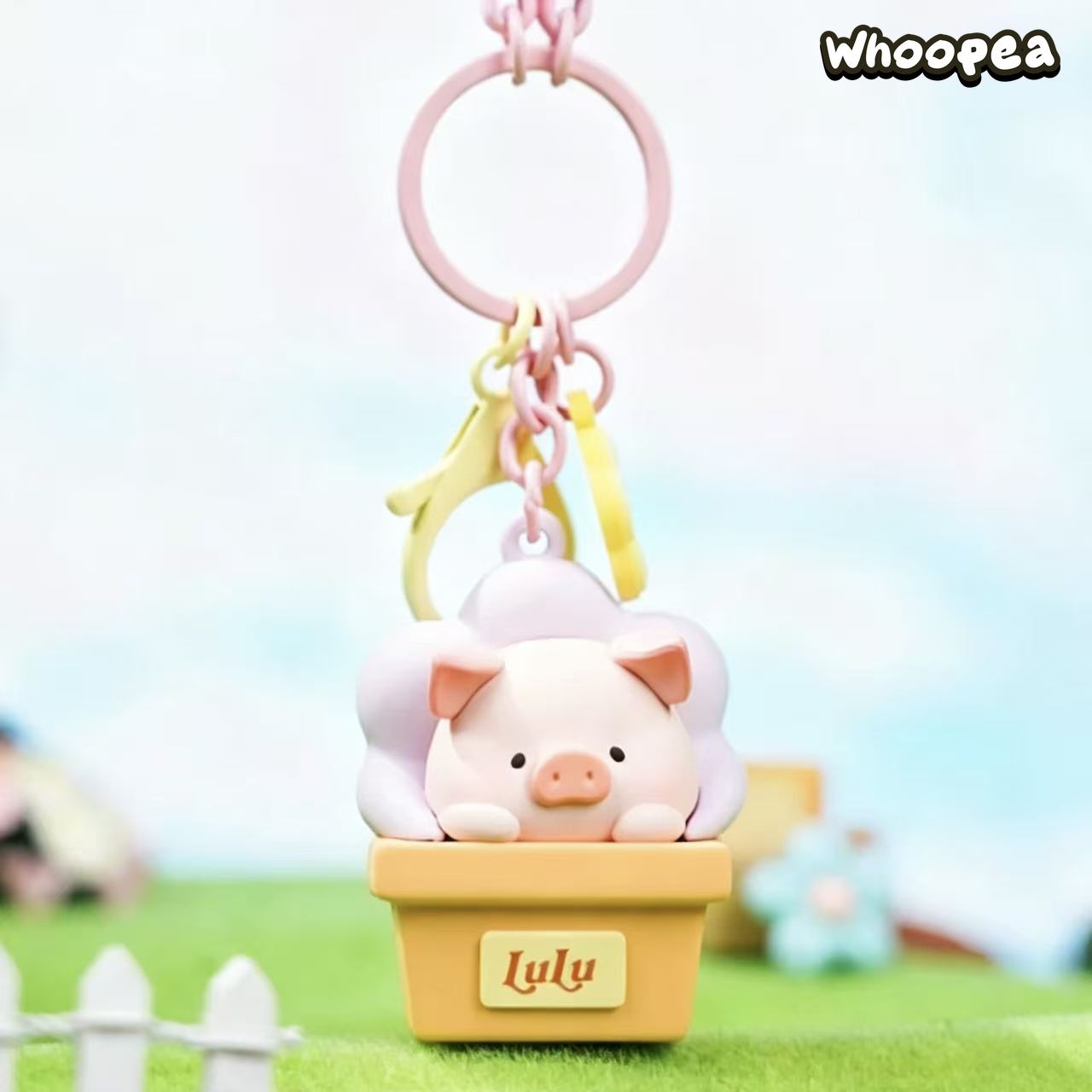 LuLu the Piggy Flower World Series Keychain