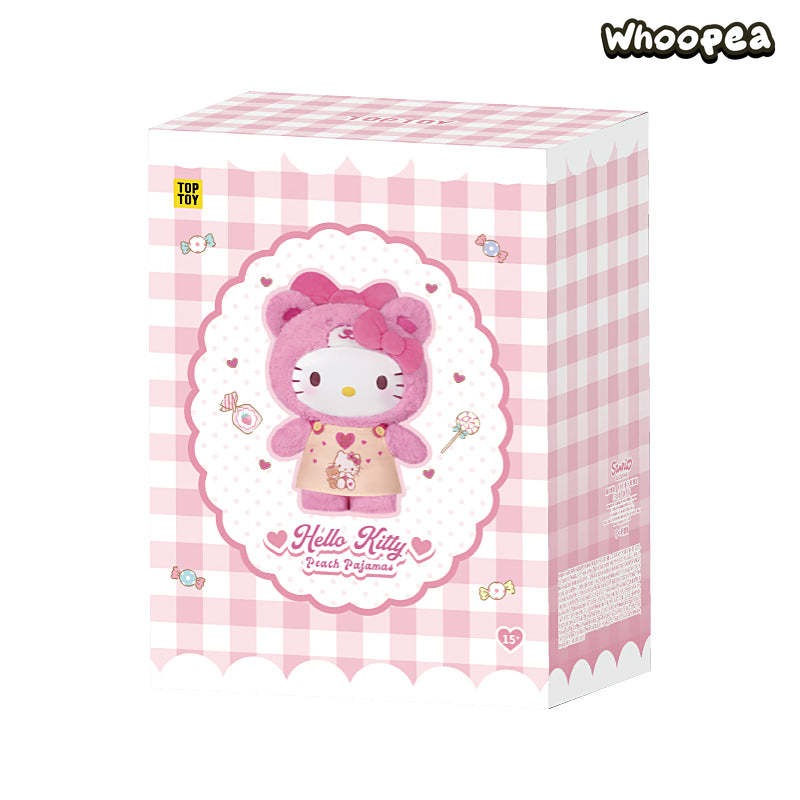 SANRI0 HK 400% Peach And Caramel Pajamas Series Plush Doll