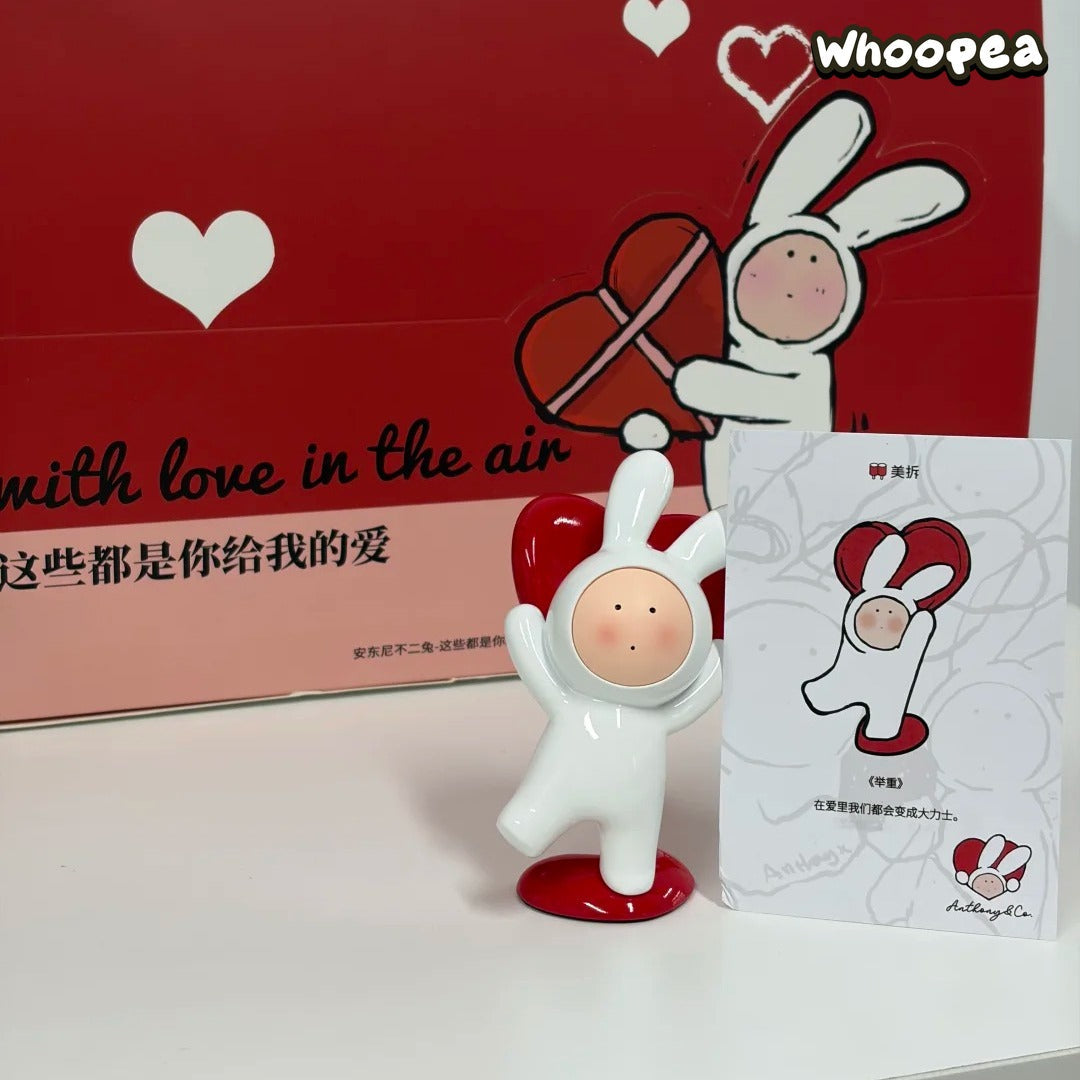 Anthony's Bunny With Love In The Air Series Figure Blind Box
