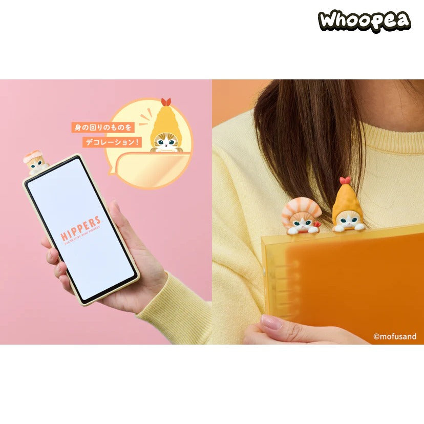 Sonny Angel × Mofusand Shrimp Meow Series Hippers Decorative Mini Figures Blind Box