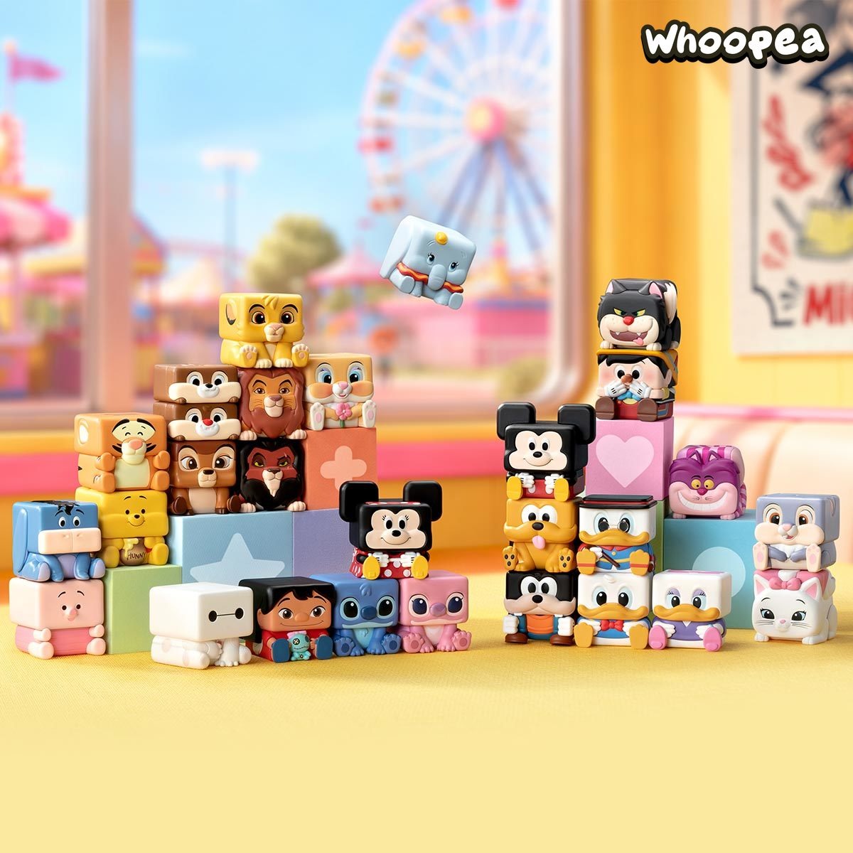 DSN Classics POP CUBE-3 Series Figures Blind Box