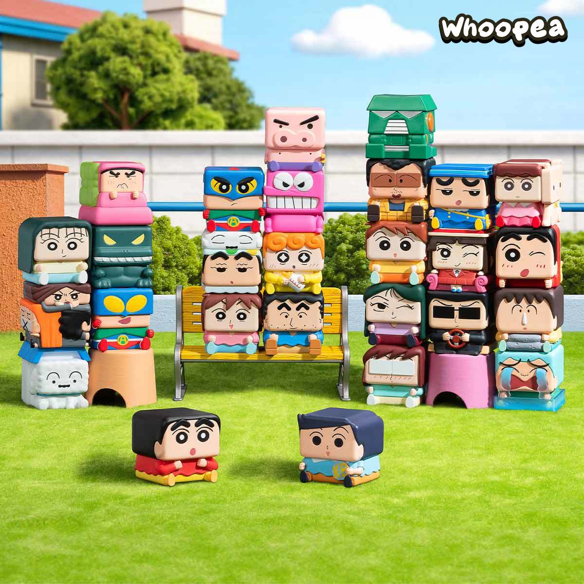 Crayon Shinchan POP CUBE-3 Series Figures Blind Box
