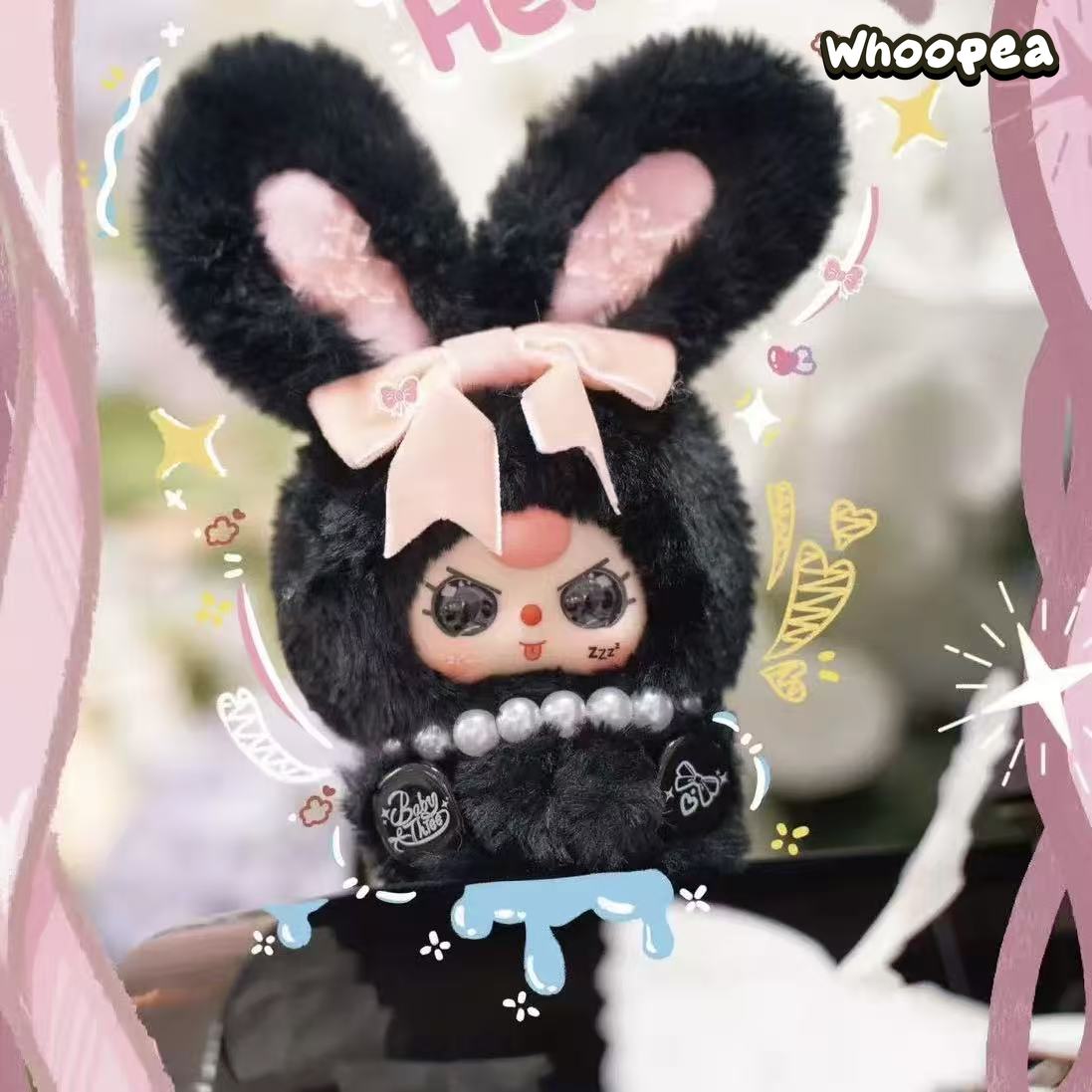 Baby Three Romance Cipher Series Plush Pendant Blind Box