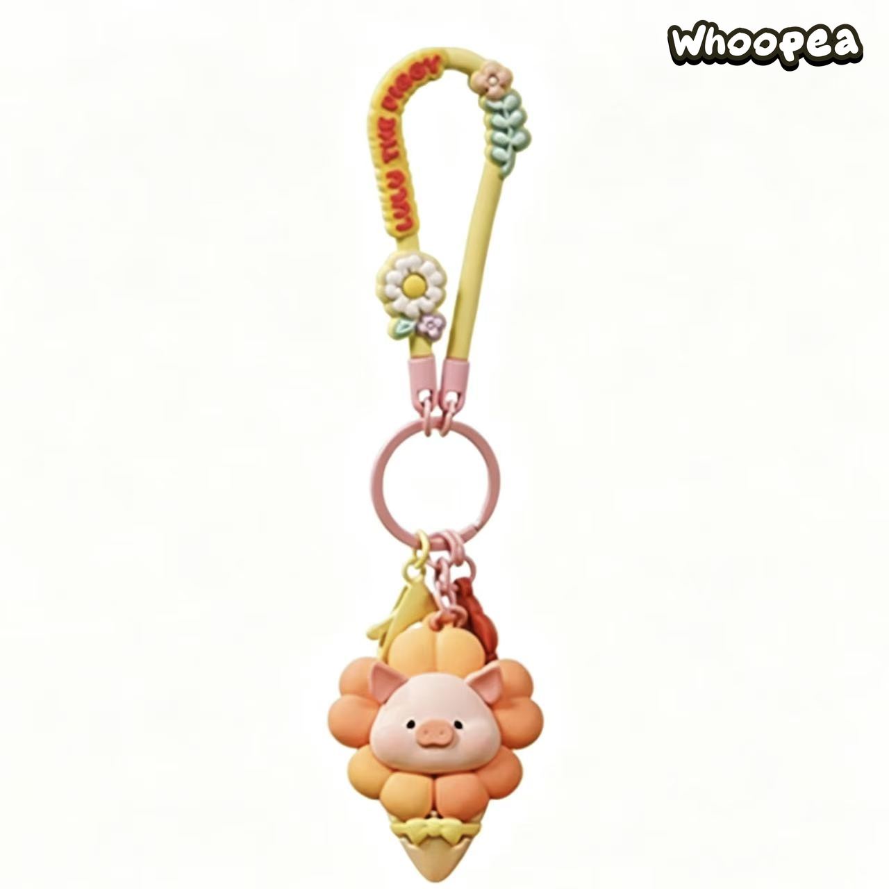 LuLu the Piggy Flower World Series Keychain
