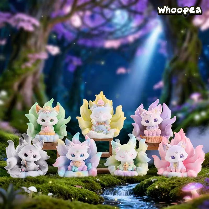 Poetry Painting Nine Tailed Fox Series Figure Blind Box