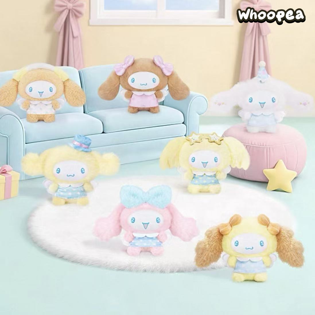 SANRI0 Cinnamoroll Sweet Friends Series Plush Keychain Blind Box (PRE-ORDER）