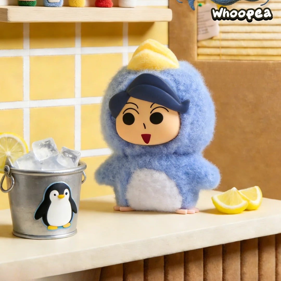 Crayon Shinchan Kasukabe Party Series Plush Pendant Blind Box
