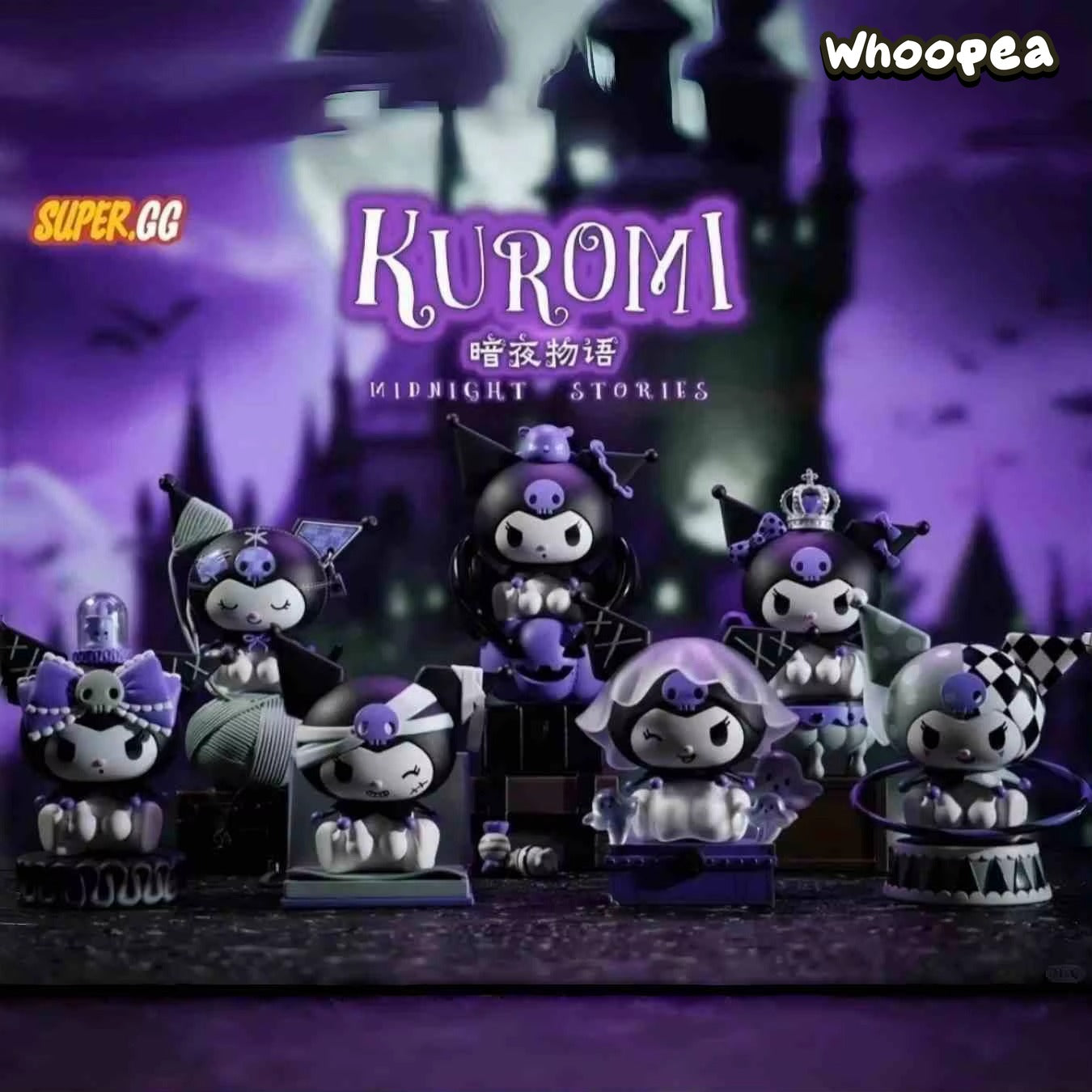 KUR0MI Midnight Stories Series Figures, Blind Box