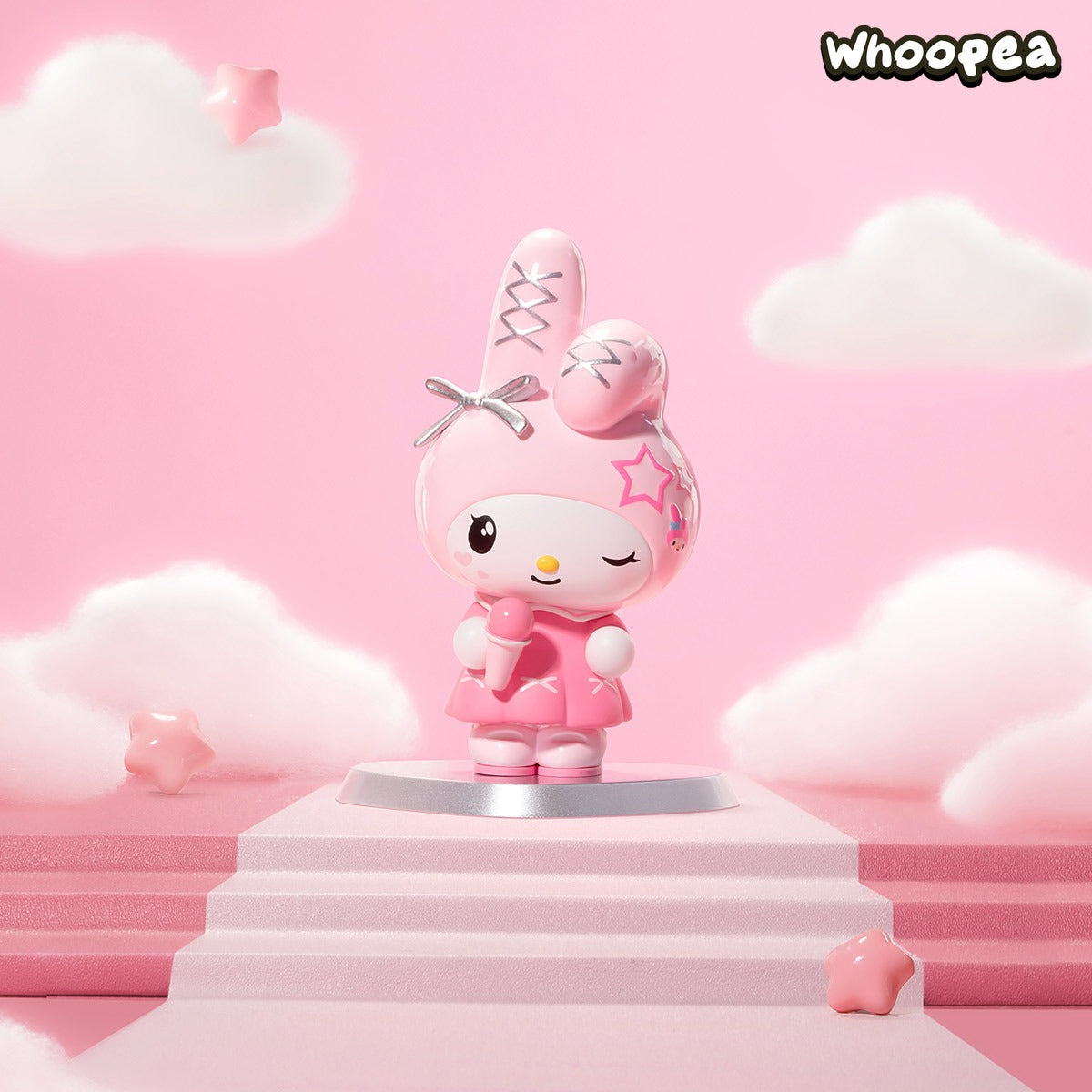 POP MART SANRI0 HK AND FRIENDS Pink Party Series Figures Blind Box