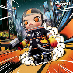 POP MART MEGA SPACE MOLLY 400% HOT WHEELS Series Figure