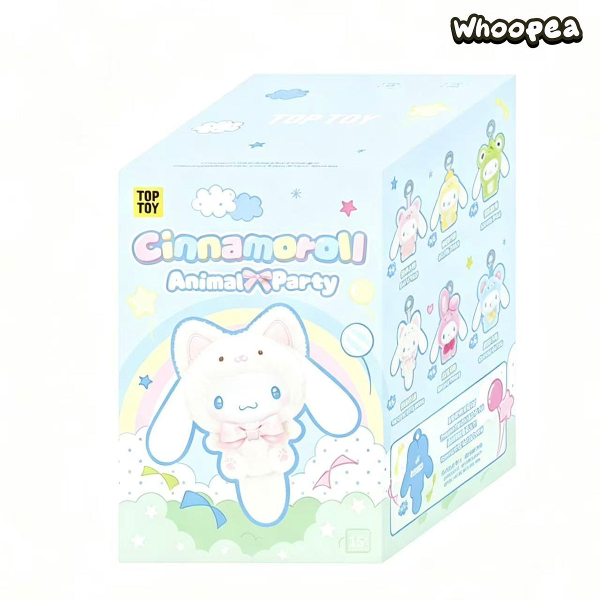 SANRI0 Cinnamoroll Animal Party Series Plush Pendant Blind Box