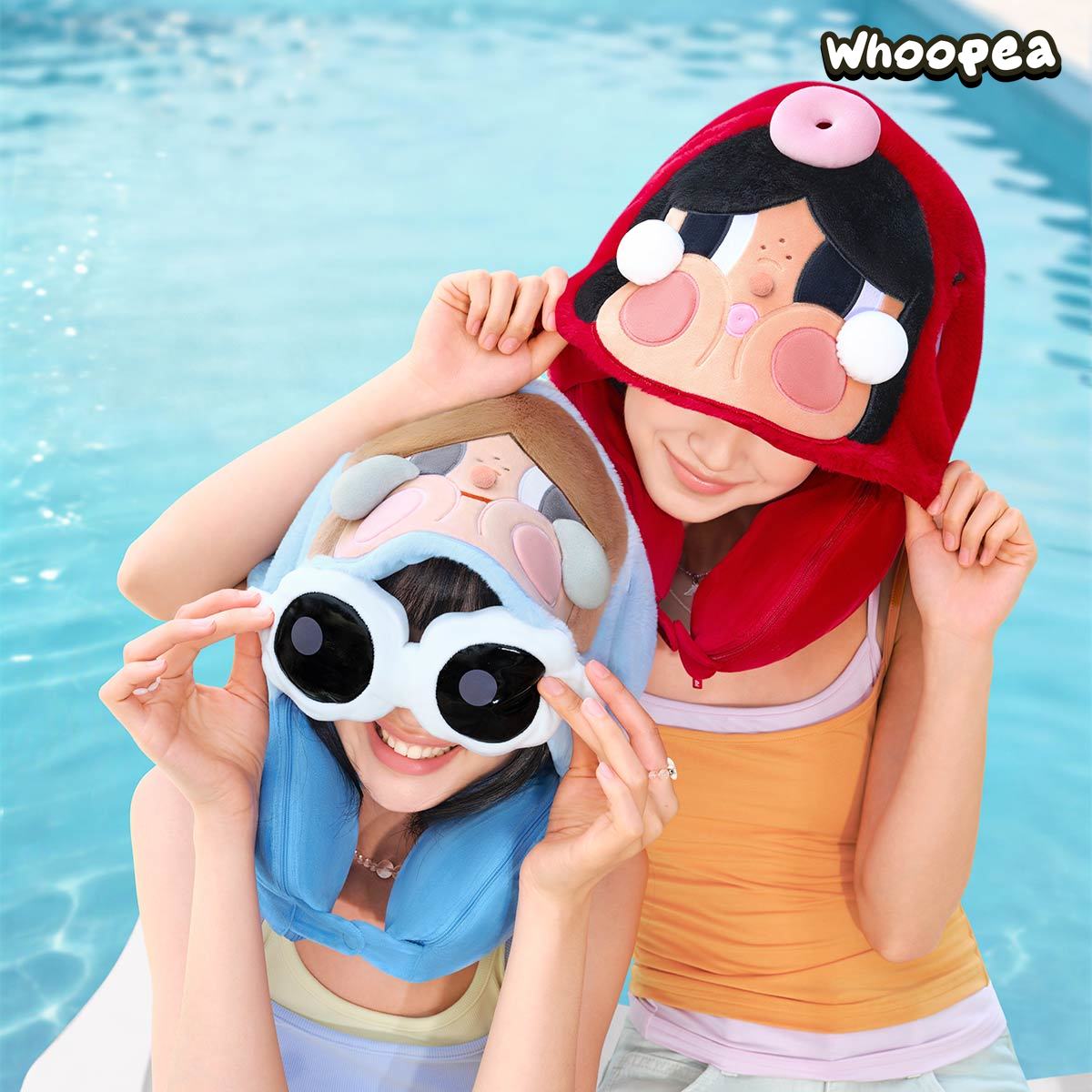 POP MART CRYBABY Cry Me an Ocean Series - 2-in-1 Neck Pillow