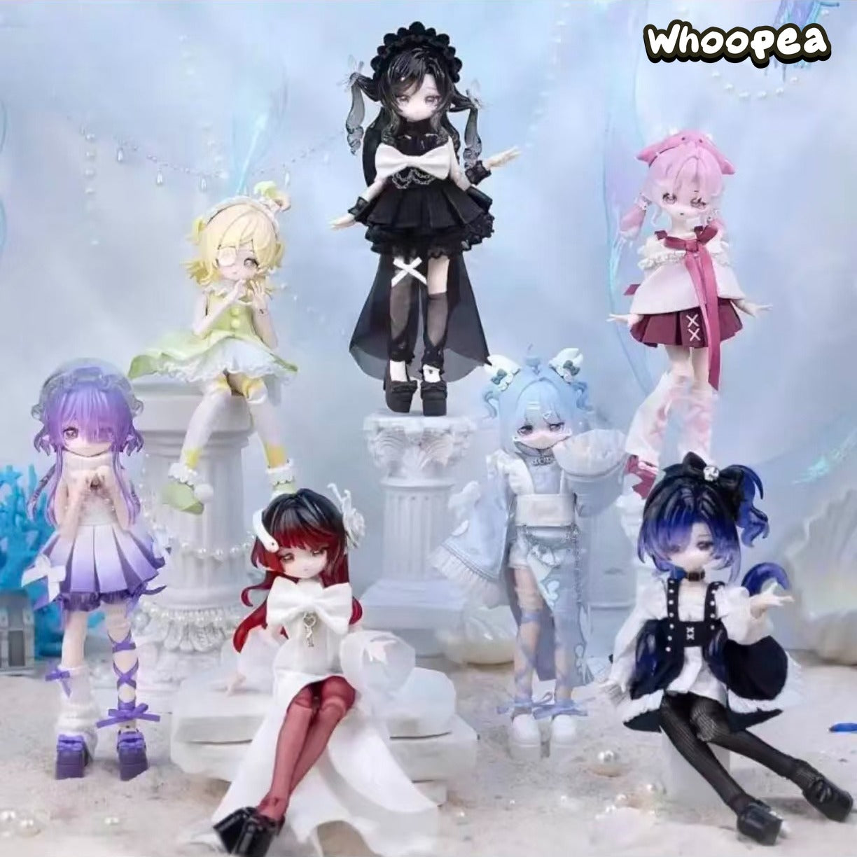 Minty Ocean Gem Series 1/8 Action Figure BJD Blind Box