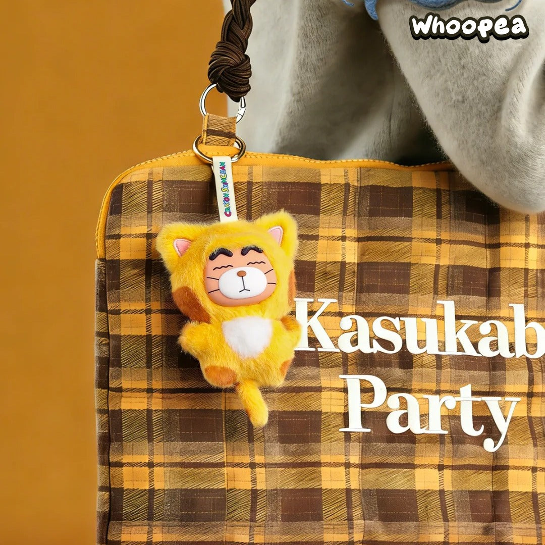 Crayon Shinchan Kasukabe Party Series Plush Pendant Blind Box