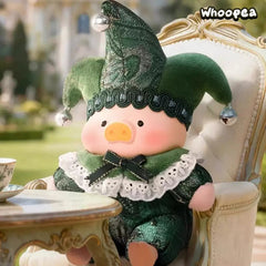 LuLu The Piggy Triangel PVC Face Plush Keychain Blind Box