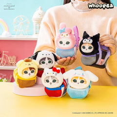 Mofusand x SANRI0 Blanket Cat Plush Pendant (PRE-ORDER)