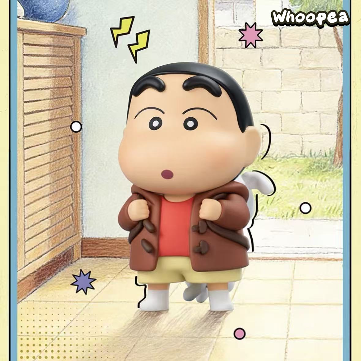 Crayon Shin-chan Retro Shiro Series Figure Blind Box