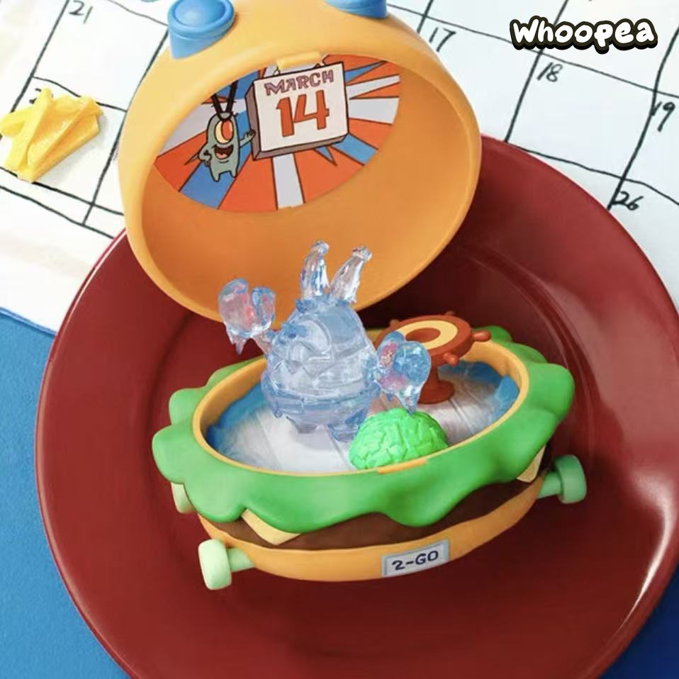 POPMART SpongeBob Krabby Patty Hot Sale Series Blind Box