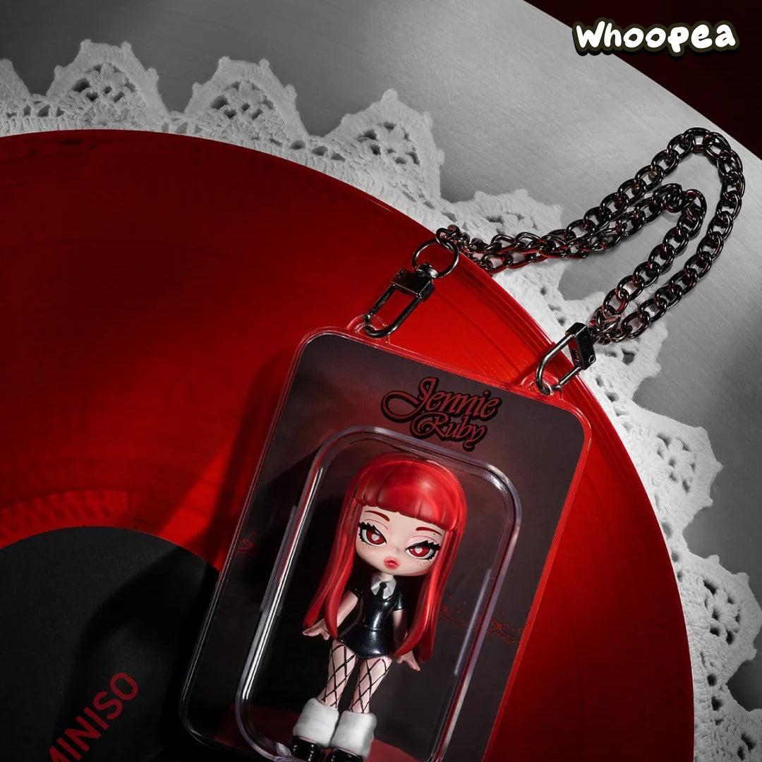Miniso Jennie Ruby Series Figure Hanging Card
