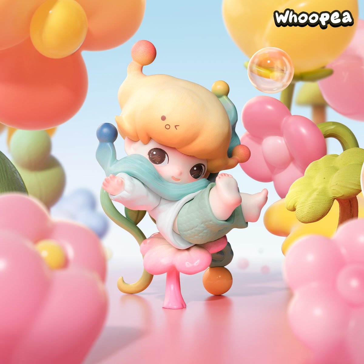 POP MART DIMOO Moments in Bloom Series Figures Blind Box