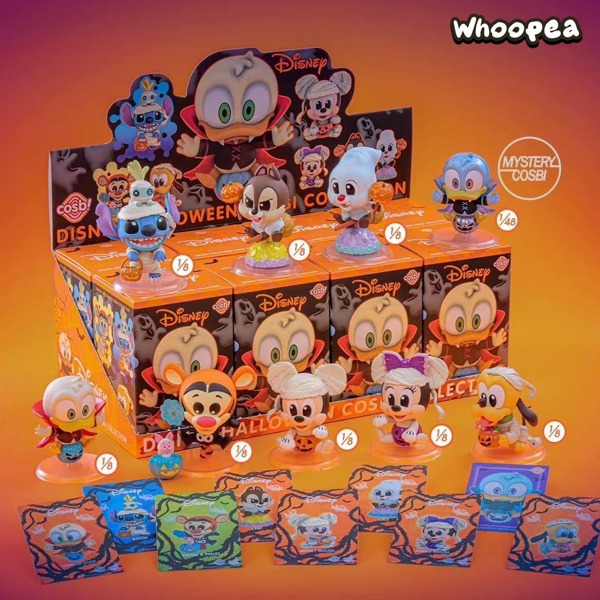 Hot Toys x COSBI DlSNEY Pumpkin Party Series Figures, Blind Box