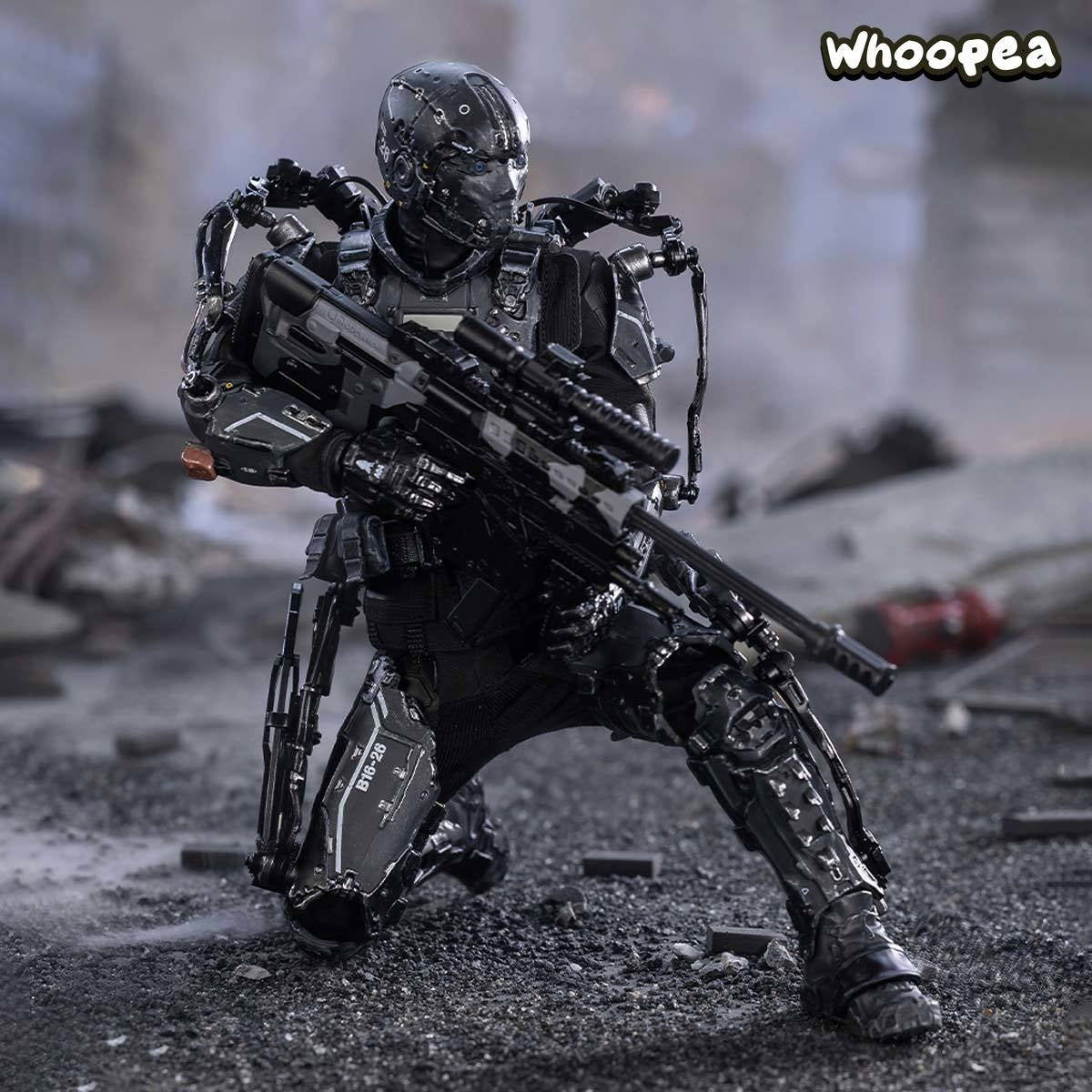 POP MART Warriors of Future Tyler/Johnson Cheng 1/8 Collectible Action Figure