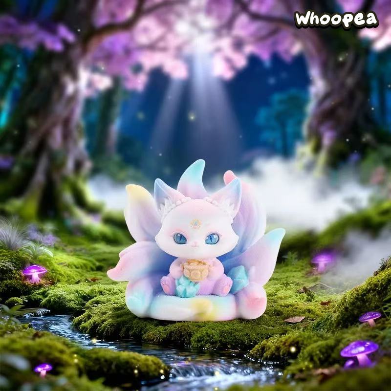 Poetry Painting Nine Tailed Fox Series Figure Blind Box