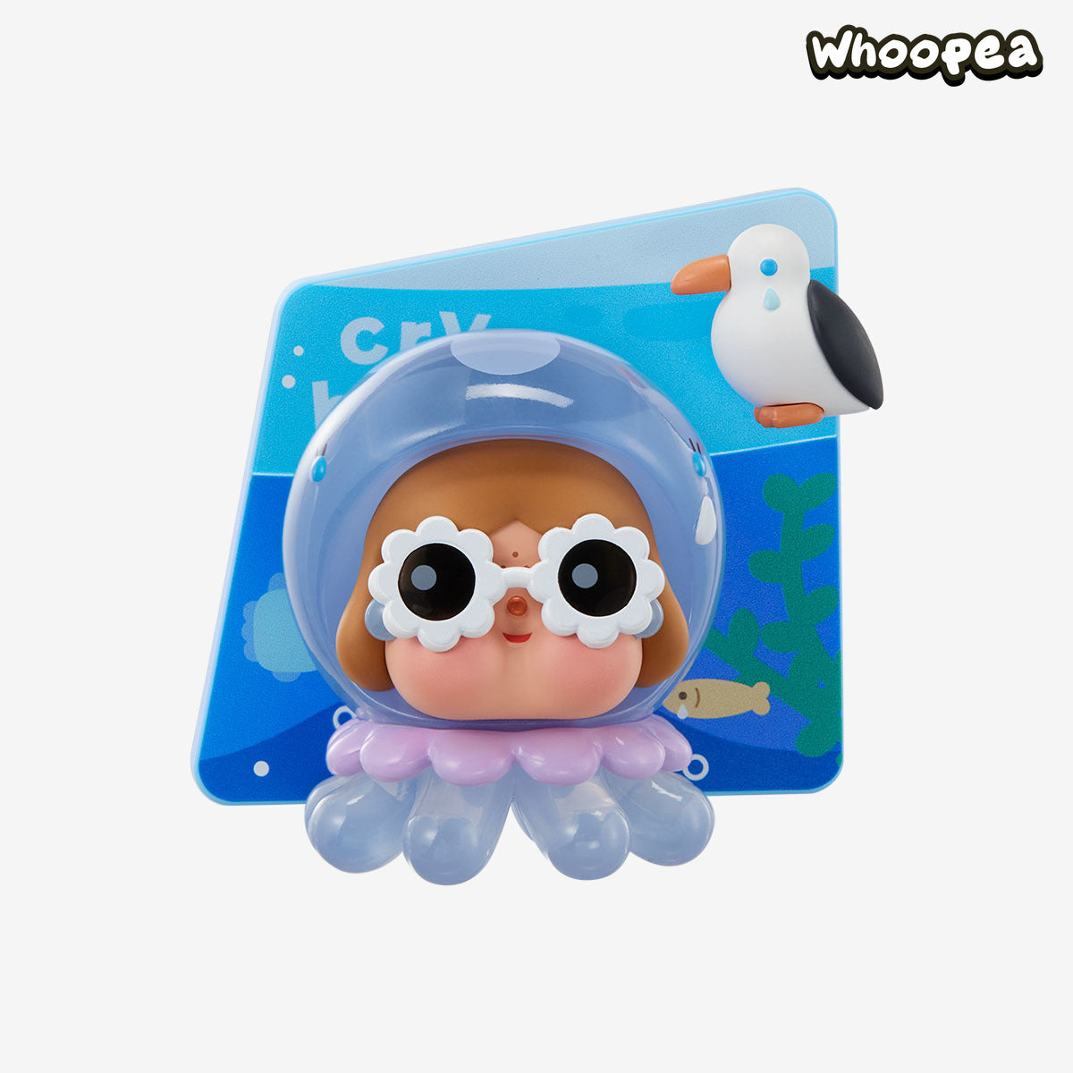 POP MART CRYBABY Cry Me an Ocean Series Fridge Magnet Blind Box