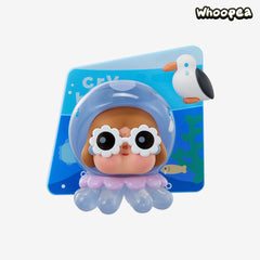 POP MART CRYBABY Cry Me an Ocean Series Fridge Magnet Blind Box