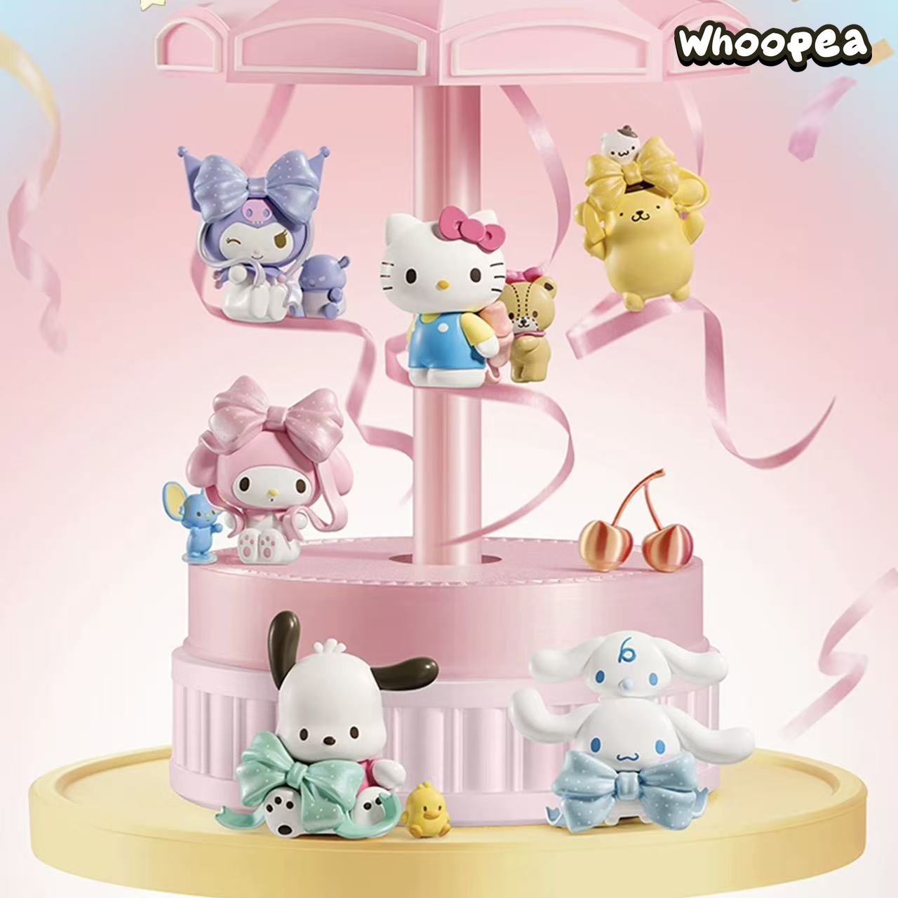 SANRI0 Characters Heartfelt Bow Series Figure Blind Box