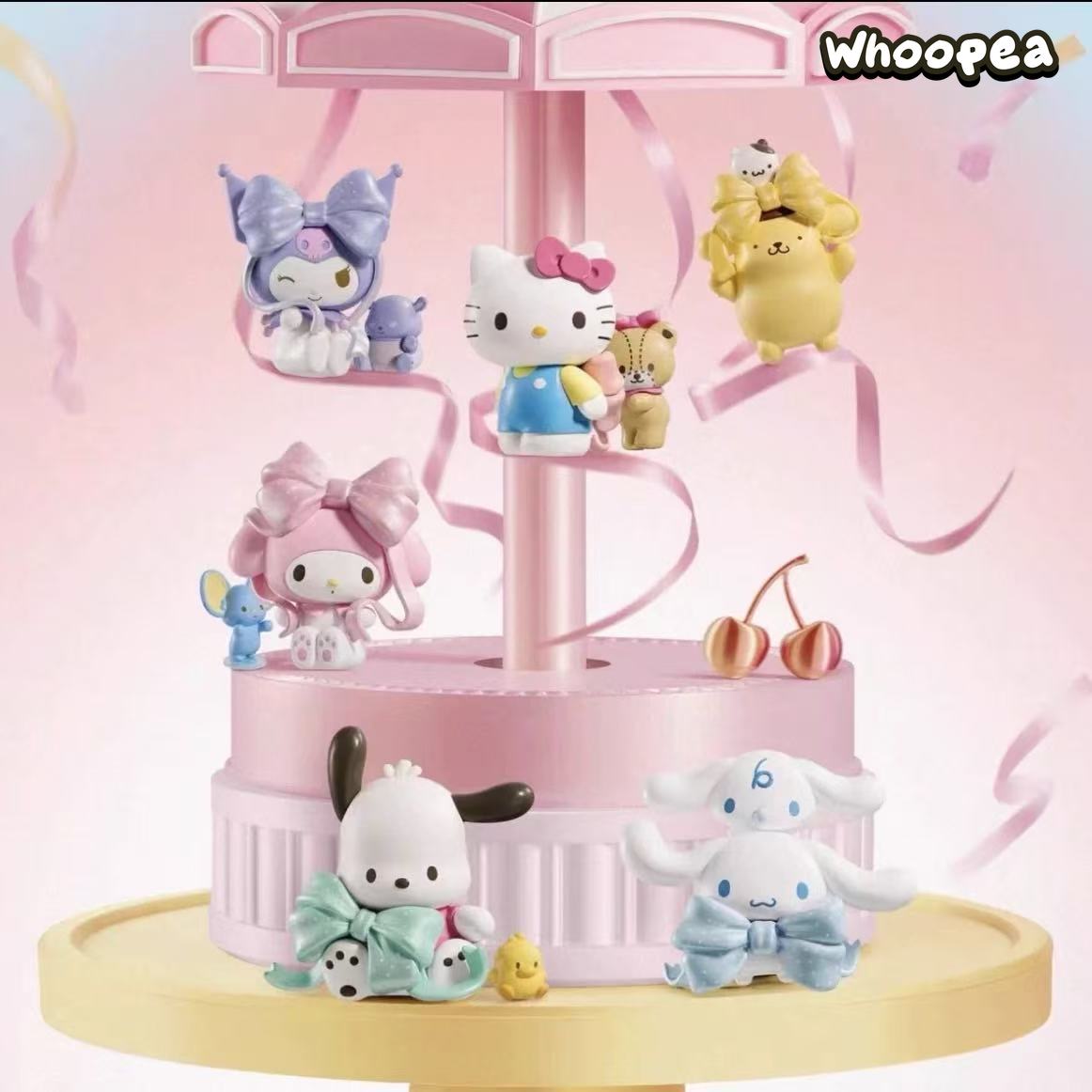 SANRI0 Character Hearfelt Bow Series Mini Figure Blind Box