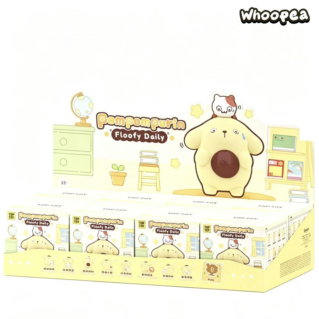 SANRI0 Pompompurin Floofy Daily Series Figure Blind Box