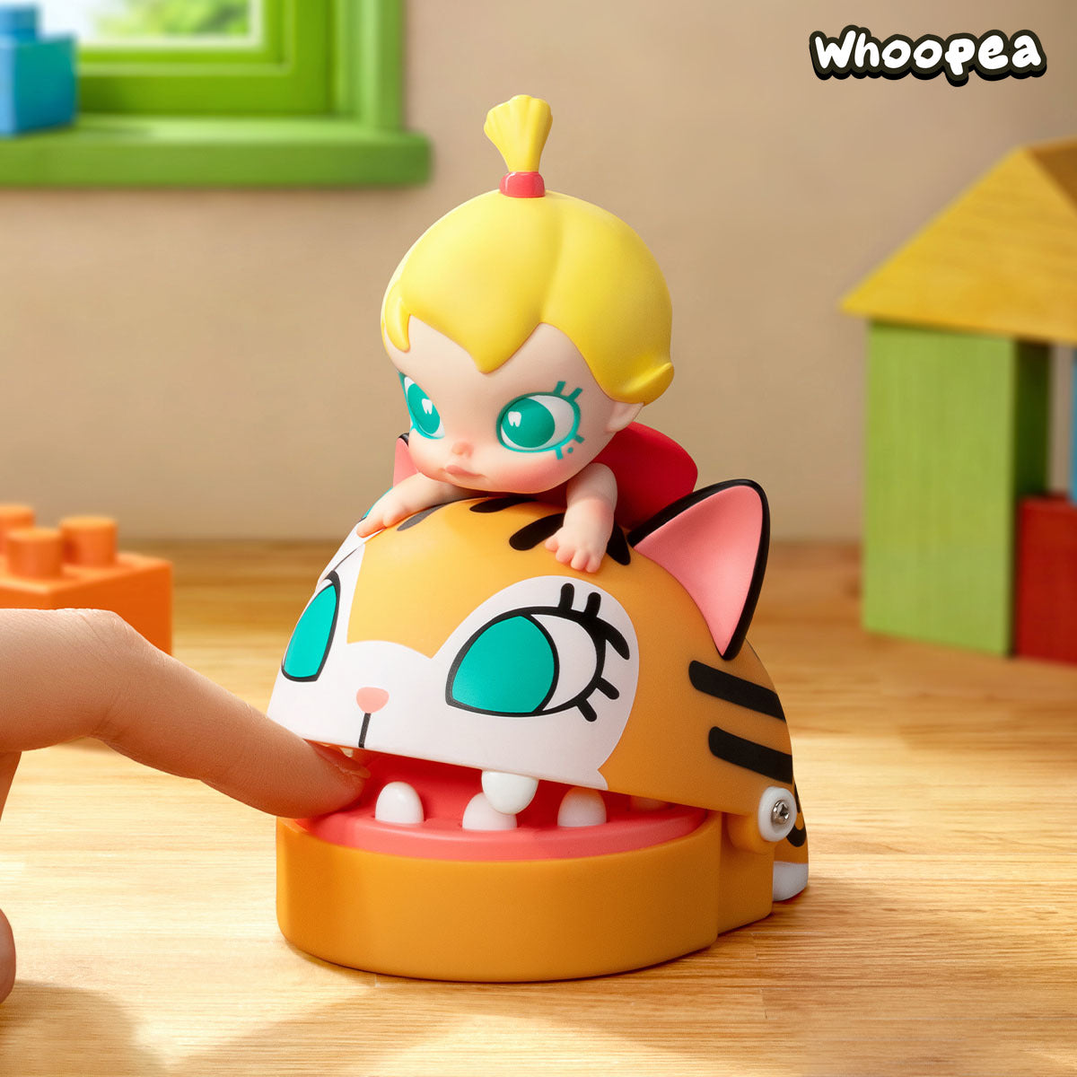 POP MART Baby Molly and Baby Tabby Pulling a Prank Figure