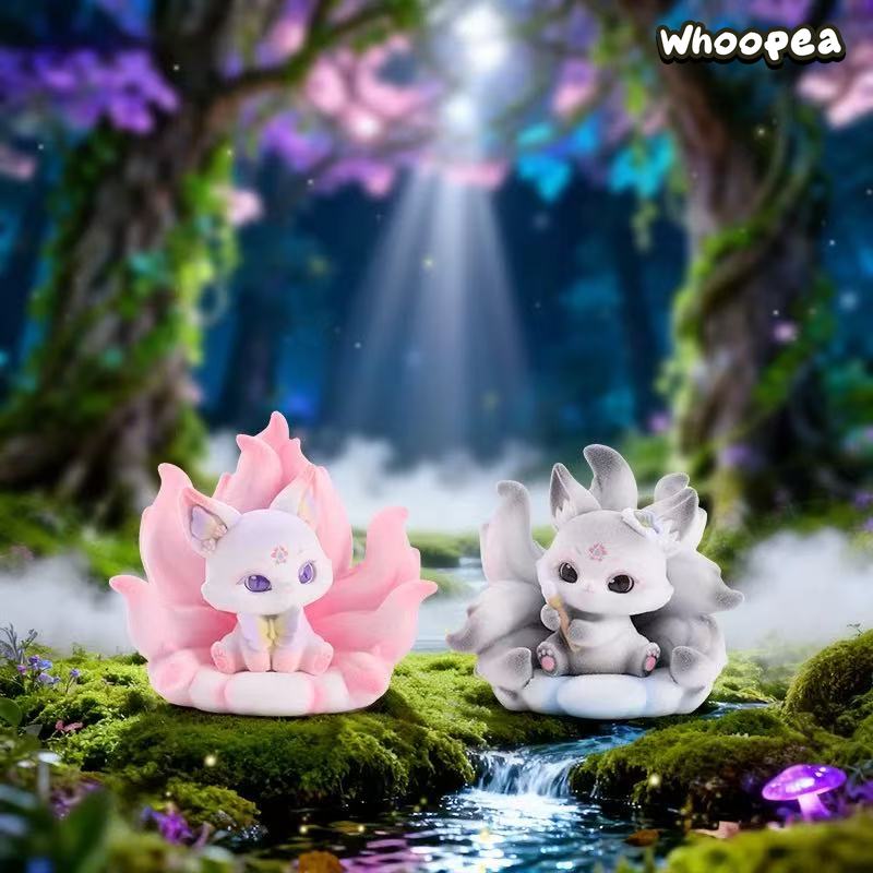 Poetry Painting Nine Tailed Fox Series Figure Blind Box