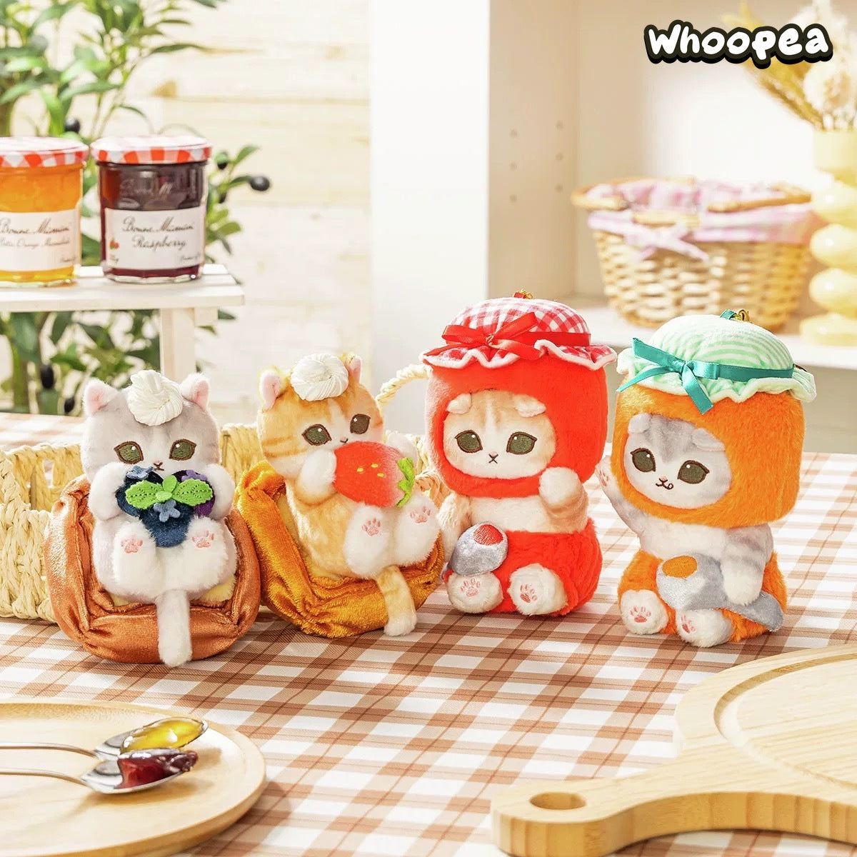 Mofusand Mofumofu Bakery Cat Baking Series Plush Pendant