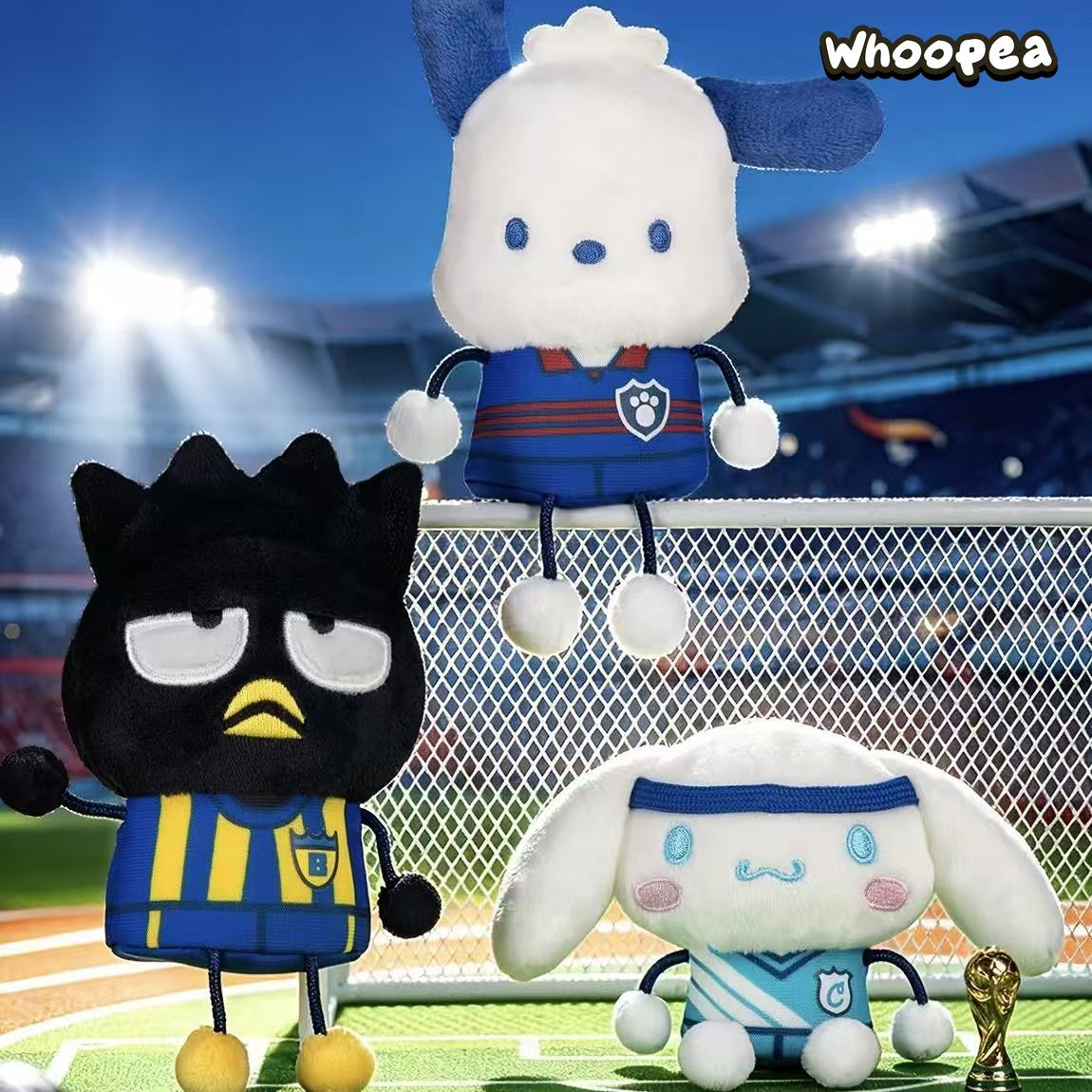 SANRI0 HK Soccer Match Squishy Series Plush Pendant Blind Box (PRE-ORDER)