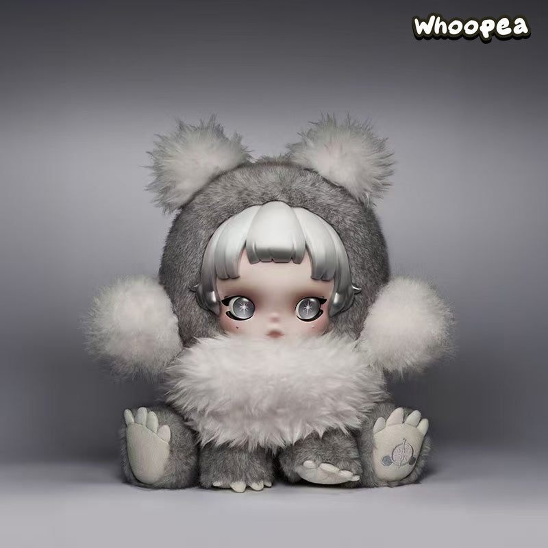 POP MART θ SKULLPANDA Punk Panda Plush Doll