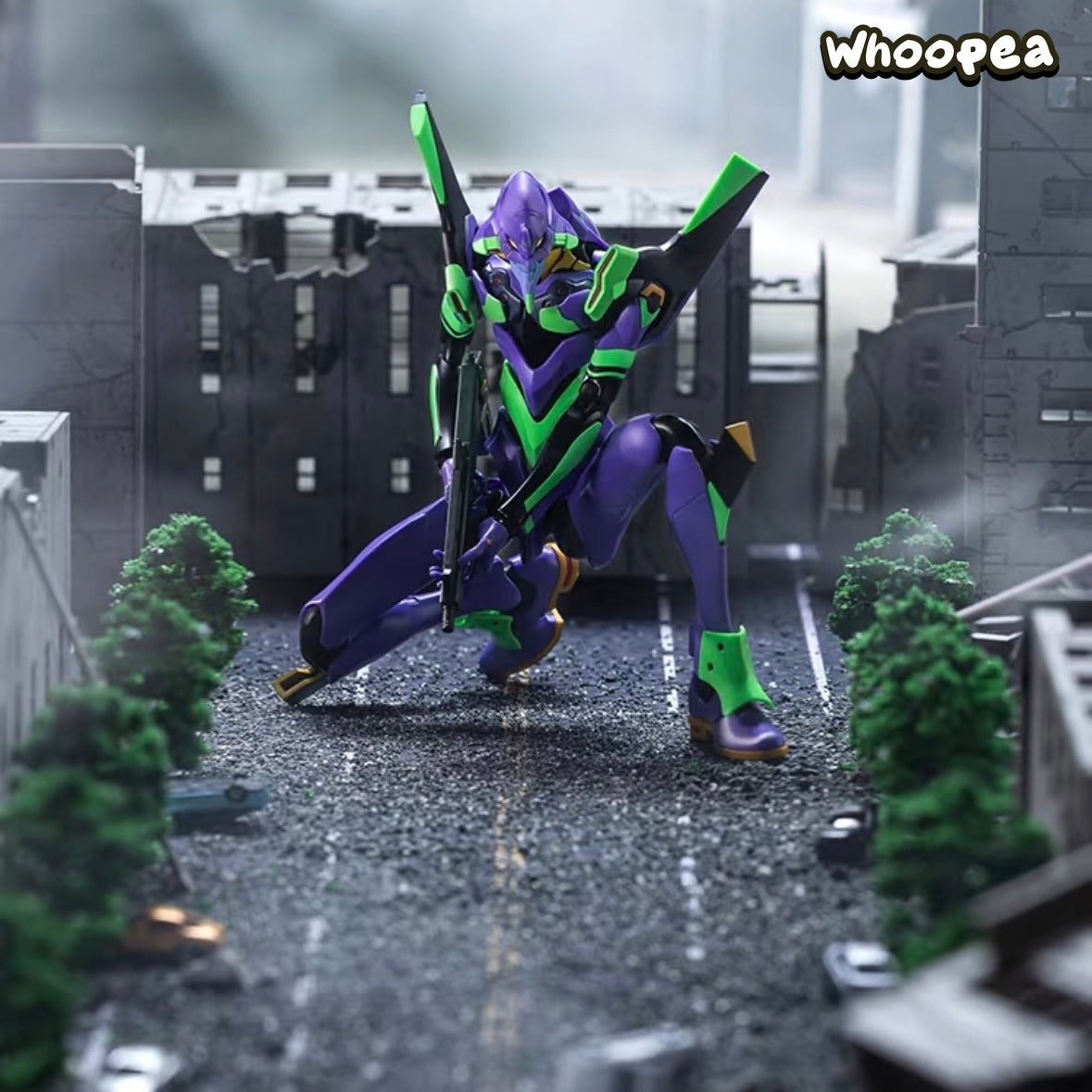 POP MART Neon Genesis Evangelion EVA-01 Alloy Action Figure