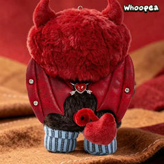 WAKUKU Heart Devil Series Plush Pendant Hanging Card