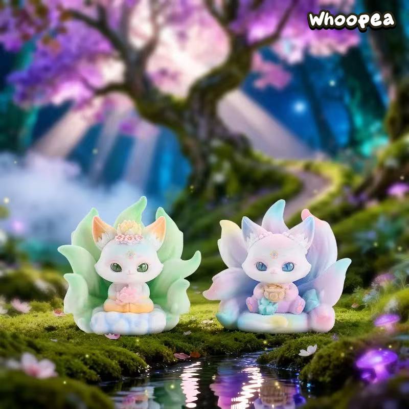 Poetry Painting Nine Tailed Fox Series Figure Blind Box