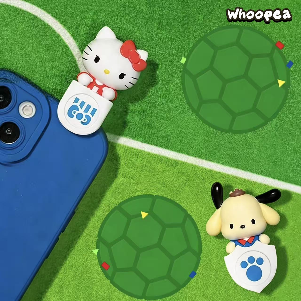 SANRI0 Characters Soccer Match Flocked Series Mini Bean Blind Box(PRE-ORDER)