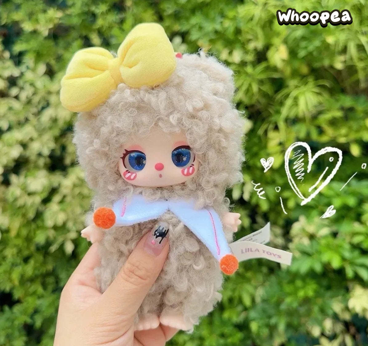 LiiLa's Lucky Cat V3 Series Plush Dolls Hanging Card, Limited Edition