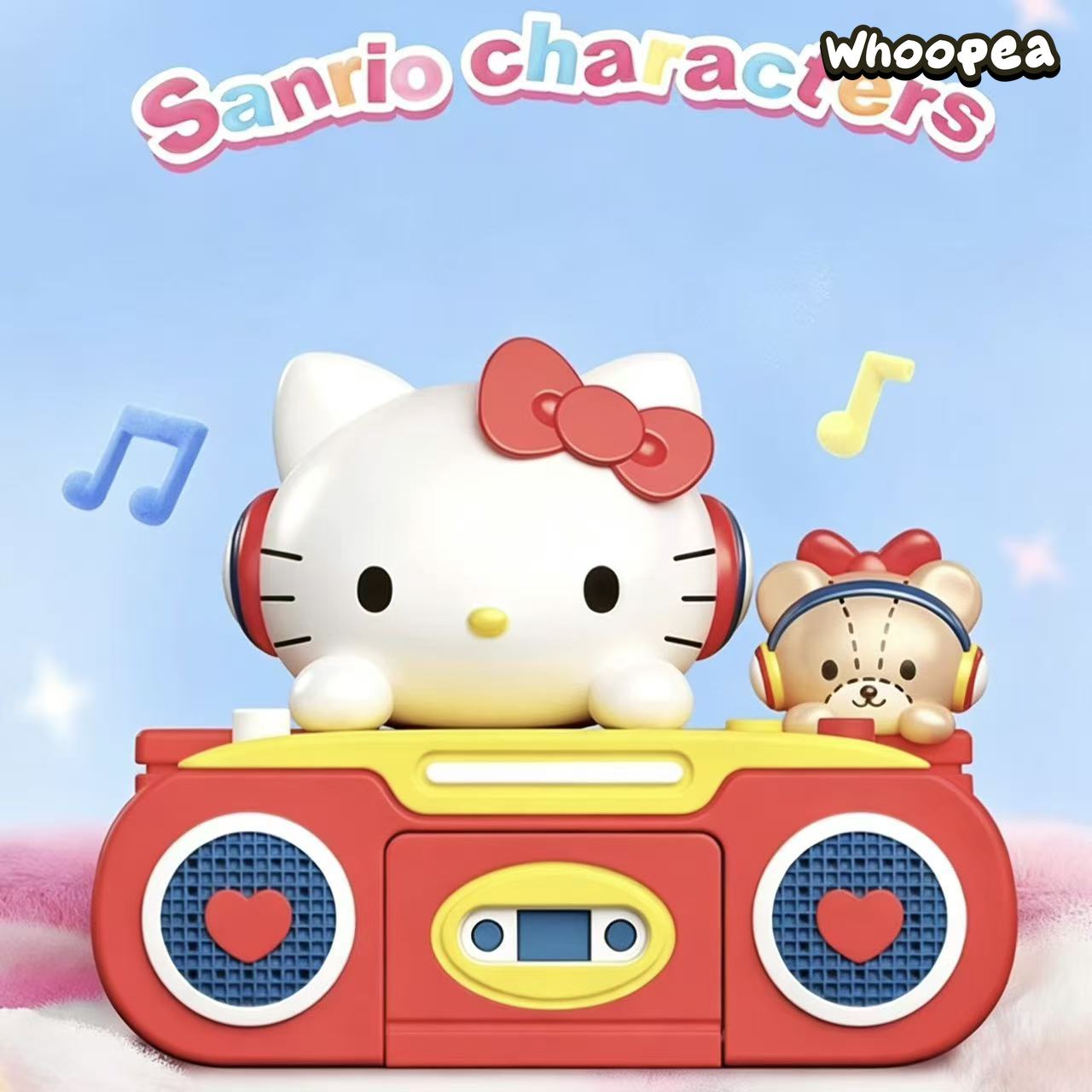 SANRI0 Characters Cute Sound Buddies Series Retro Recorder Figure Blind Box