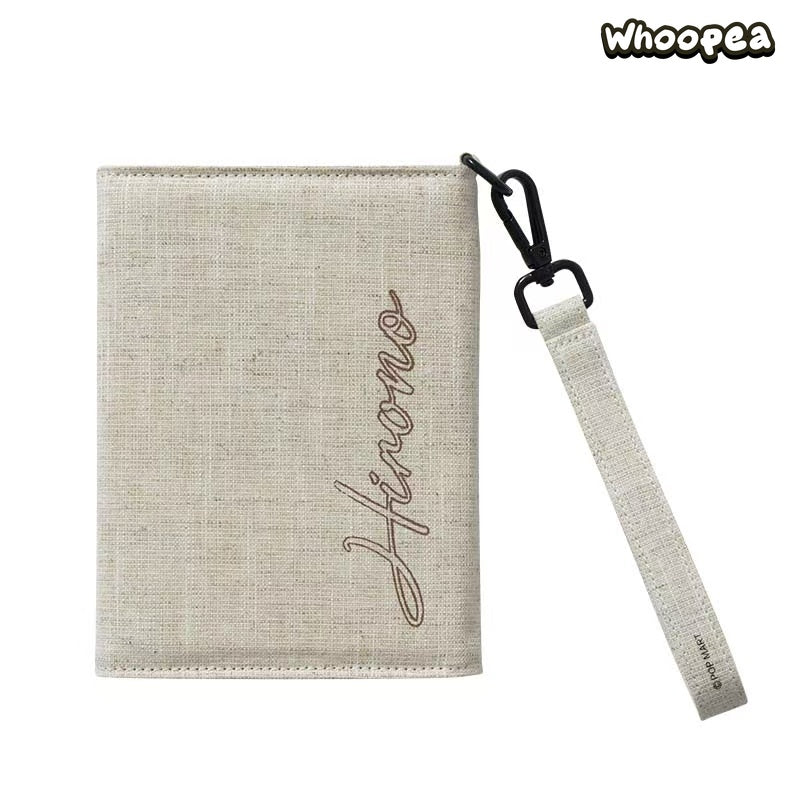 POP MART Hirono Mist-Walker Series Fabric Passport Holder