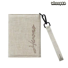 POP MART Hirono Mist-Walker Series Fabric Passport Holder