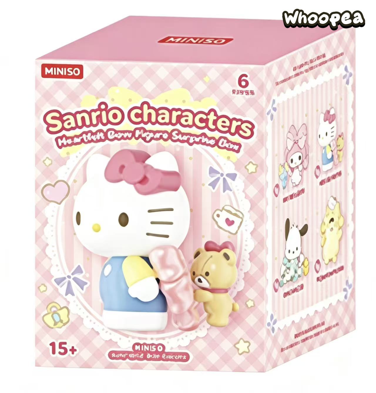 SANRI0 Characters Heartfelt Bow Series Figure Blind Box