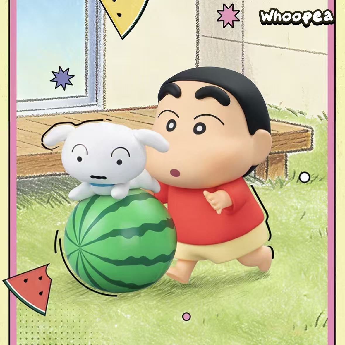 Crayon Shin-chan Retro Shiro Series Figure Blind Box